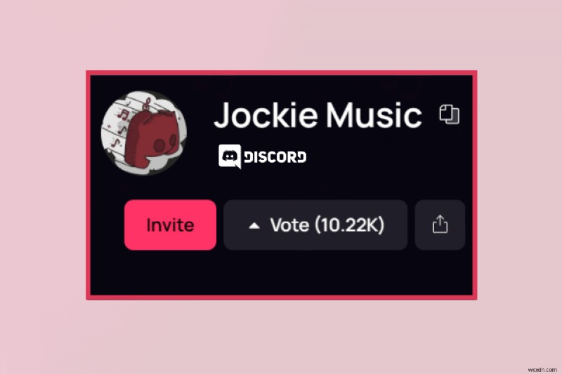 เพิ่ม Jockie Music Bot ไปยังเซิร์ฟเวอร์ Discord ของคุณ – คำแนะนำทีละขั้นตอน 