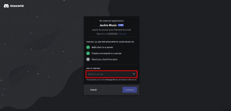 เพิ่ม Jockie Music Bot ไปยังเซิร์ฟเวอร์ Discord ของคุณ – คำแนะนำทีละขั้นตอน 