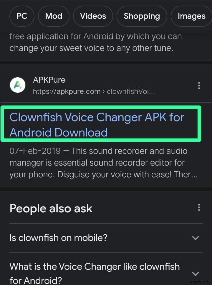 ดาวน์โหลด Clownfish Voice Changer สำหรับ Android – คำแนะนำทีละขั้นตอน