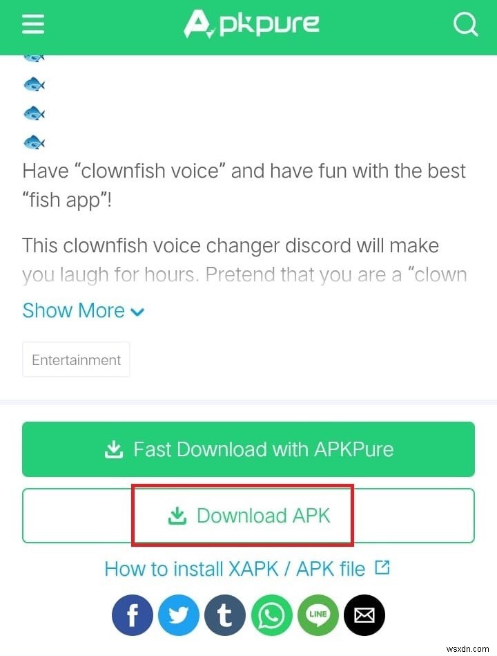ดาวน์โหลด Clownfish Voice Changer สำหรับ Android – คำแนะนำทีละขั้นตอน