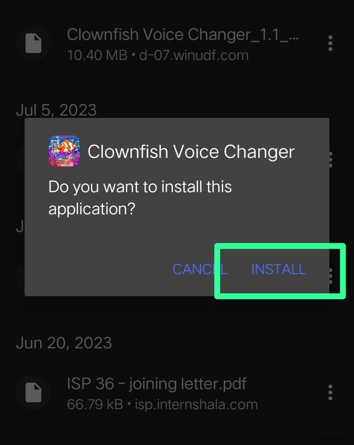 ดาวน์โหลด Clownfish Voice Changer สำหรับ Android – คำแนะนำทีละขั้นตอน