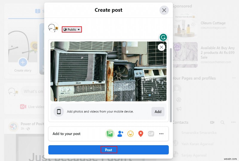 โพสต์การขายอู่รถบน Facebook:ขั้นตอนที่ง่ายและรวดเร็ว