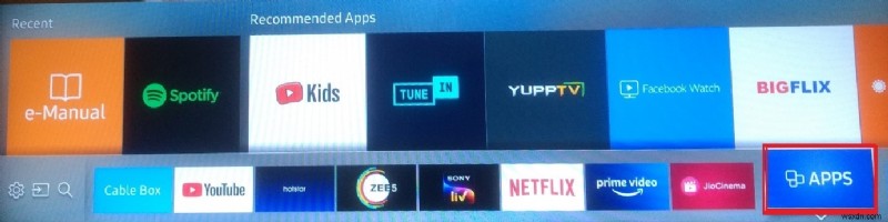 คู่มือฉบับย่อ:การค้นหาแอปบน Samsung Smart TV ของคุณ 