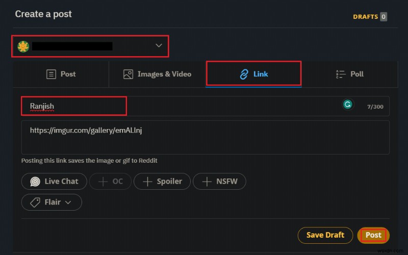 คำแนะนำทีละขั้นตอน:การอัปโหลดวิดีโอไปยัง Reddit จากพีซีและ Android 