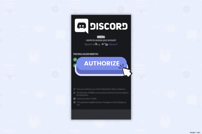 การอนุญาตแอปบน Discord:คำแนะนำทีละขั้นตอน
