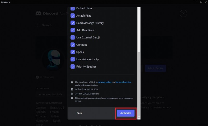 การอนุญาตแอปบน Discord:คำแนะนำทีละขั้นตอน