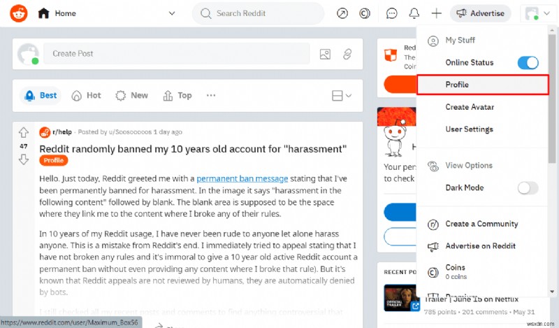 วิธีลบความคิดเห็น Reddit ทั้งหมดของคุณ:4 วิธีง่าย ๆ