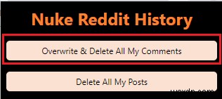 วิธีลบความคิดเห็น Reddit ทั้งหมดของคุณ:4 วิธีง่าย ๆ
