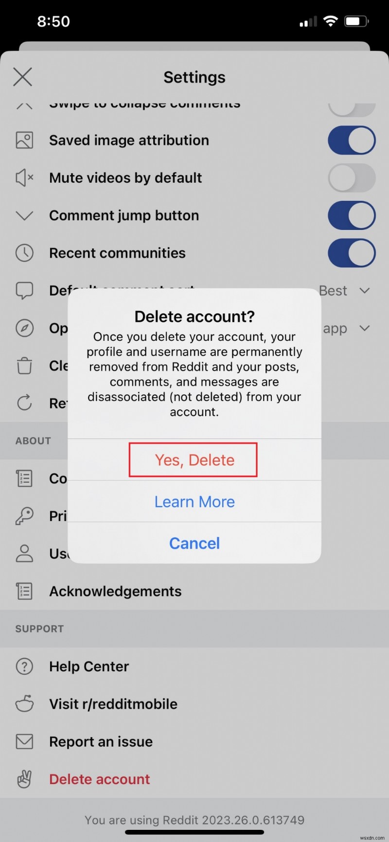ลบบัญชี Reddit ของคุณบน iPhone – คำแนะนำที่ปลอดภัยและทีละขั้นตอน 