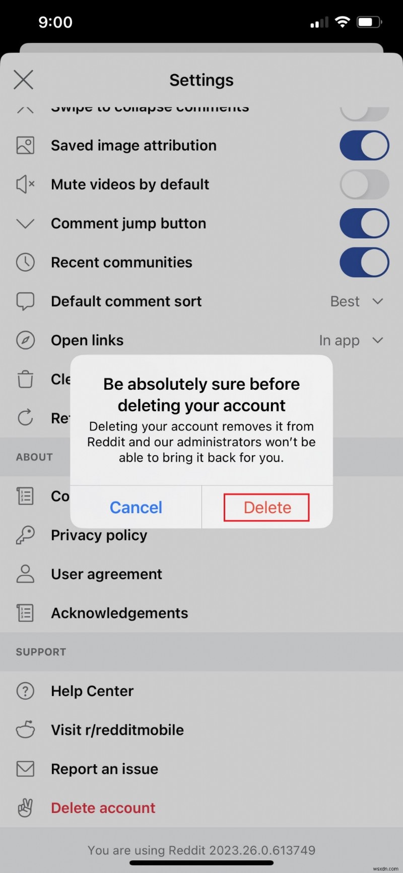 ลบบัญชี Reddit ของคุณบน iPhone – คำแนะนำที่ปลอดภัยและทีละขั้นตอน 
