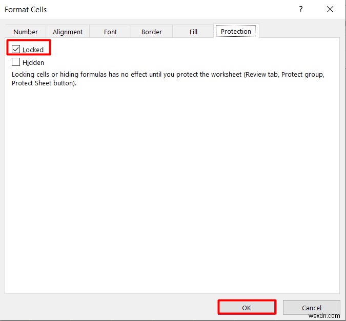 รักษาความปลอดภัยแต่ละเซลล์ใน Excel 2010/2016 โดยไม่ต้องล็อคทั้งแผ่นงาน 