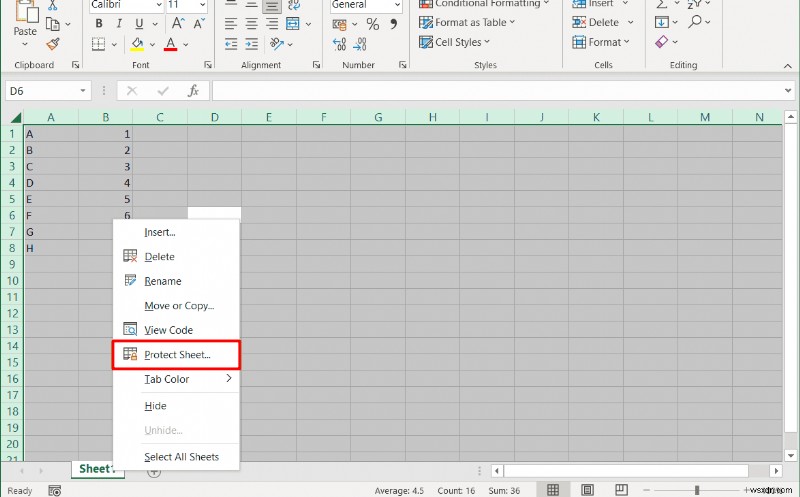 รักษาความปลอดภัยแต่ละเซลล์ใน Excel 2010/2016 โดยไม่ต้องล็อคทั้งแผ่นงาน 