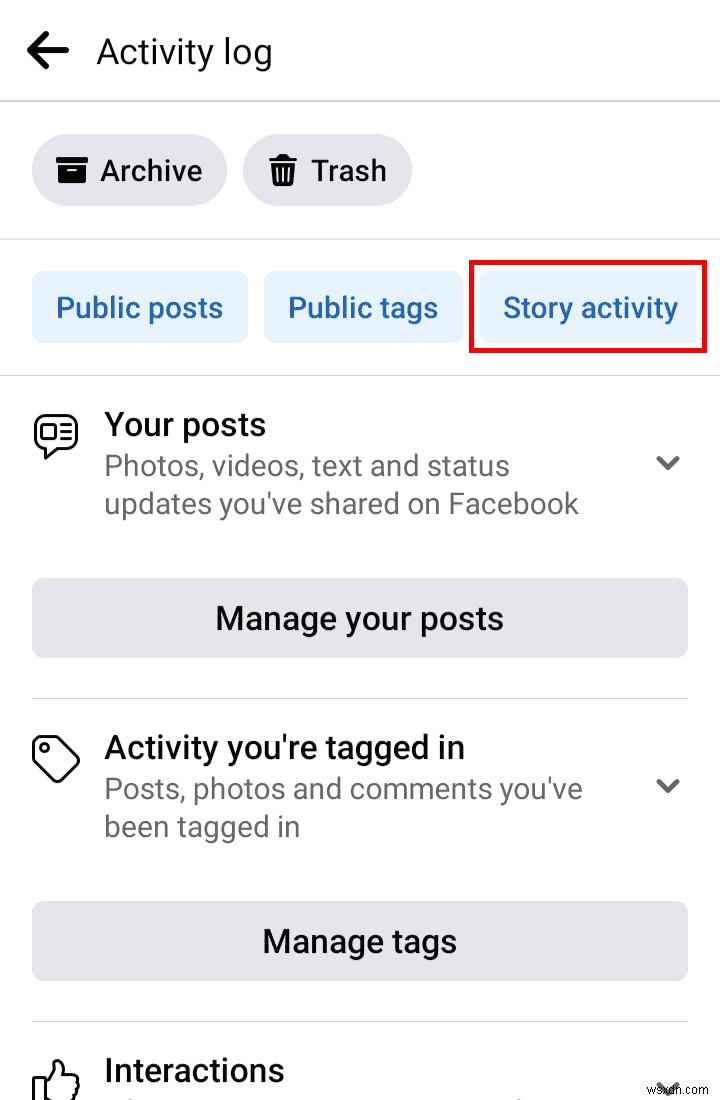 คำแนะนำฉบับย่อ:ยกเลิกการโต้ตอบอีโมจิจากเรื่องราวบน Facebook 