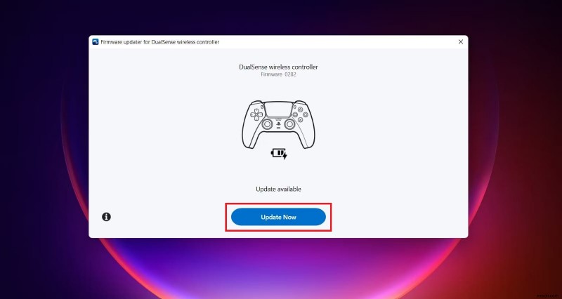 คำแนะนำทีละขั้นตอน:การอัปเดต PS5 DualSense Controller บนพีซี 