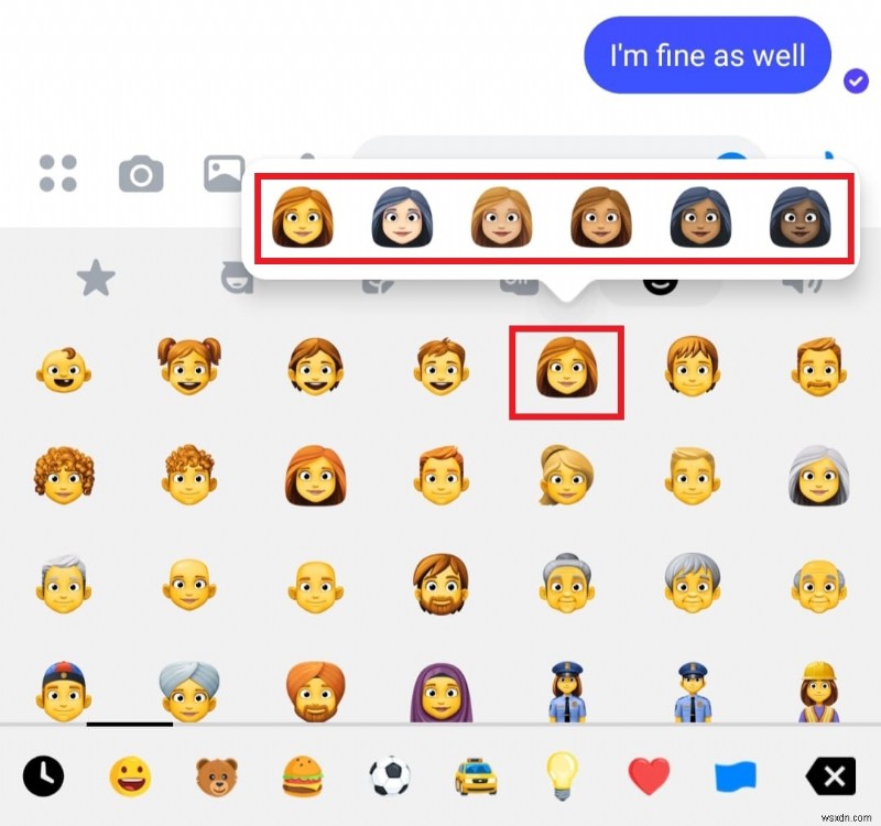 วิธีเปลี่ยนโทนสีผิวอิโมจิใน Facebook Messenger