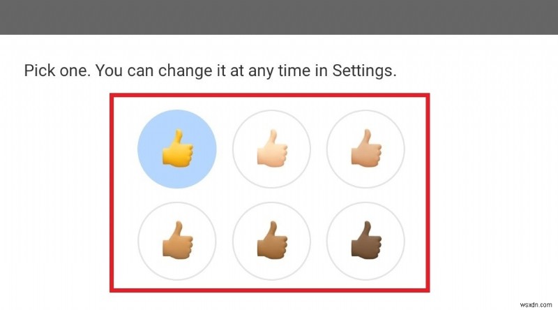 วิธีเปลี่ยนโทนสีผิวอิโมจิใน Facebook Messenger