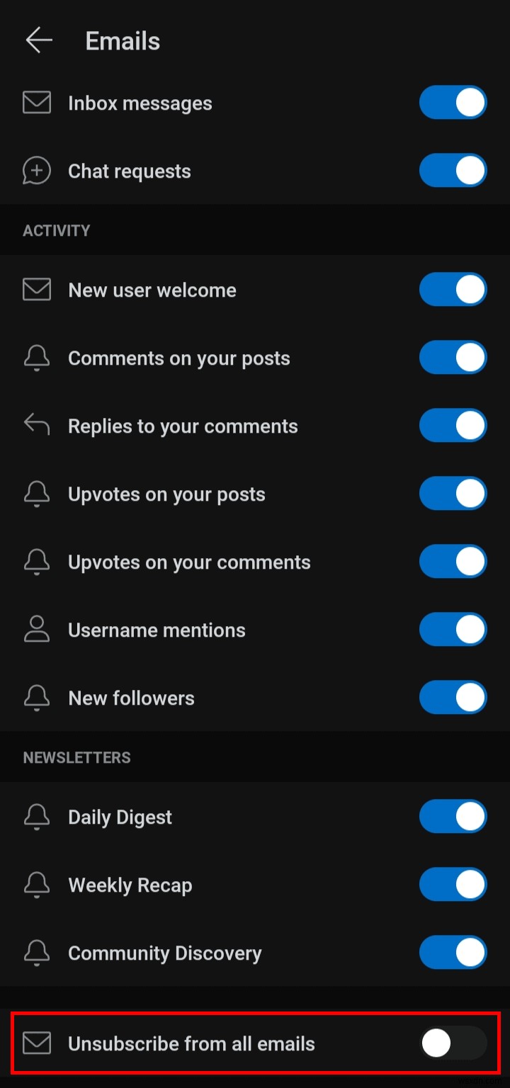 Silence Reddit:ขั้นตอนง่าย ๆ ในการหยุดการแจ้งเตือนทางอีเมล 