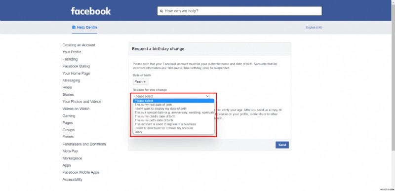 วิธีรีเซ็ตวันเกิด Facebook ของคุณหลังจากถึงขีดจำกัดการแก้ไขแล้ว 