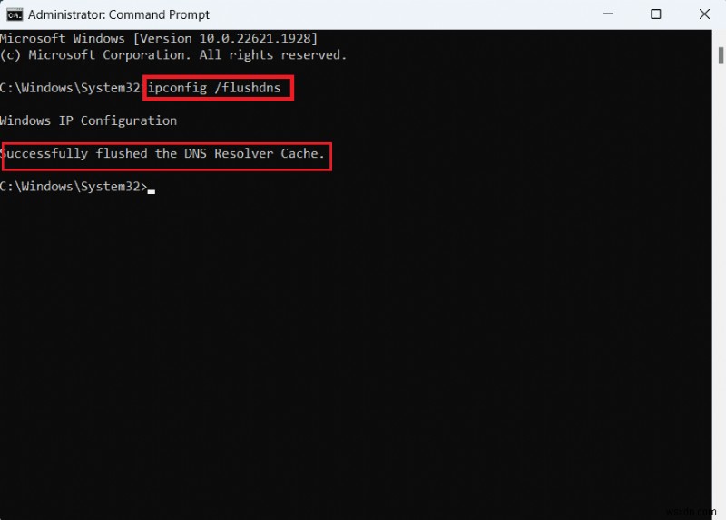 คำแนะนำทีละขั้นตอนในการล้างแคช DNS บน Windows 11