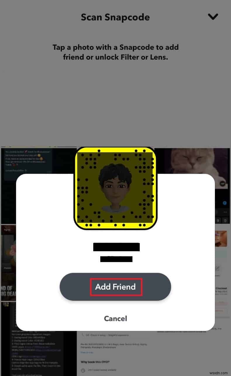 เพิ่มเพื่อน Snapchat โดยไม่มีการแจ้งเตือน เพิ่มโดยการค้นหา