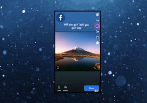 คำแนะนำทีละขั้นตอน:การเพิ่มเนื้อเพลงลงในเรื่องราว Facebook ของคุณบน Android 