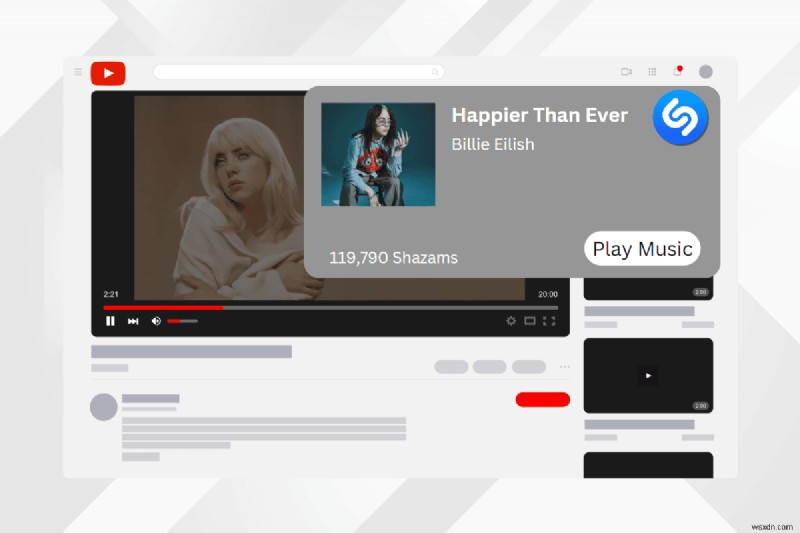 ระบุเพลงบน YouTube ด้วย Shazam:A Quick Guide 