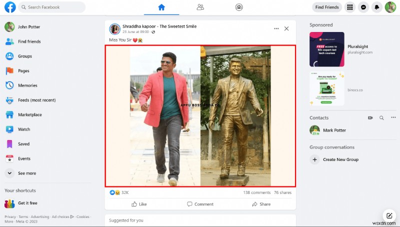 คำแนะนำทีละขั้นตอน:วิธีรายงานความคิดเห็นบน Facebook 