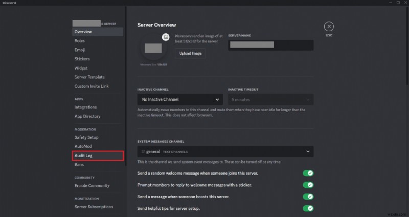 การลบบันทึกการตรวจสอบ Discord:คำแนะนำทีละขั้นตอน 