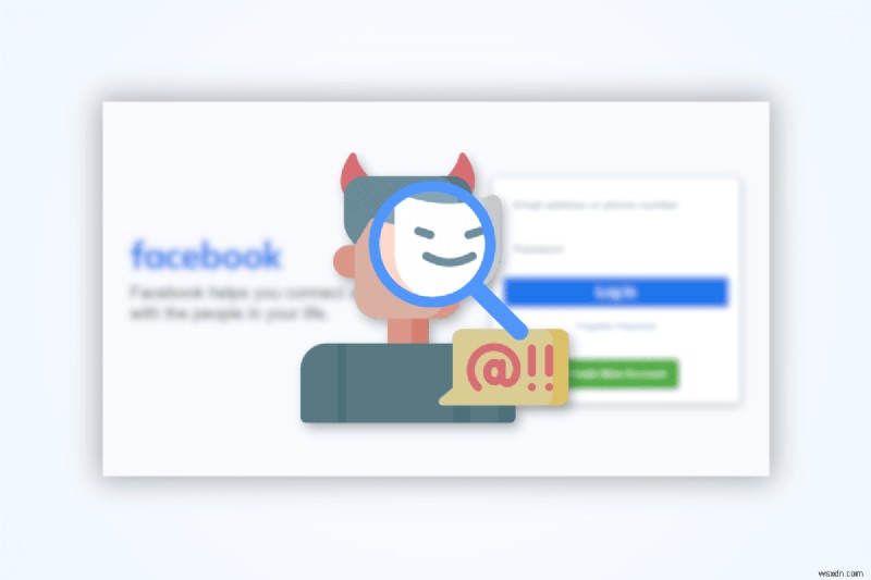 วิธีระบุผู้สร้างบัญชี Facebook ปลอม 