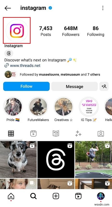 คำแนะนำทีละขั้นตอนในการดาวน์โหลดรูปภาพโปรไฟล์ Instagram อย่างปลอดภัย 