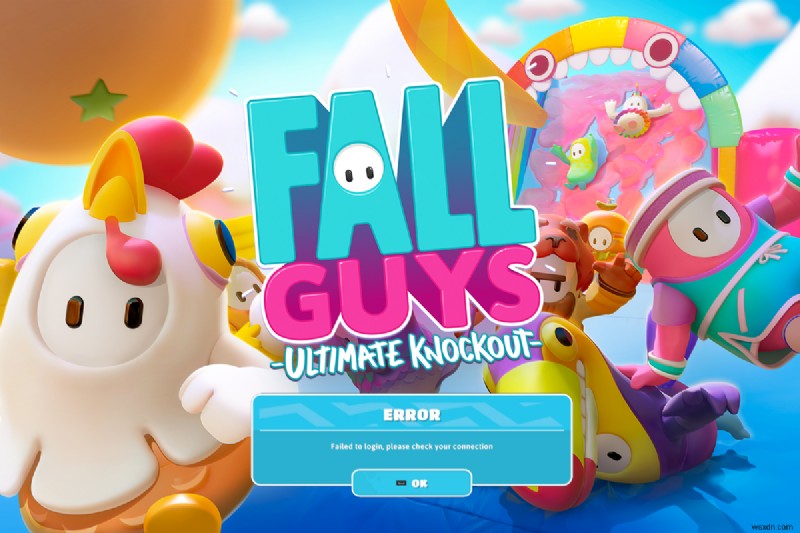 แก้ไขข้อผิดพลาด ไม่สามารถเข้าสู่ระบบ Fall Guys - คู่มือการแก้ไขปัญหาการเชื่อมต่อด่วน