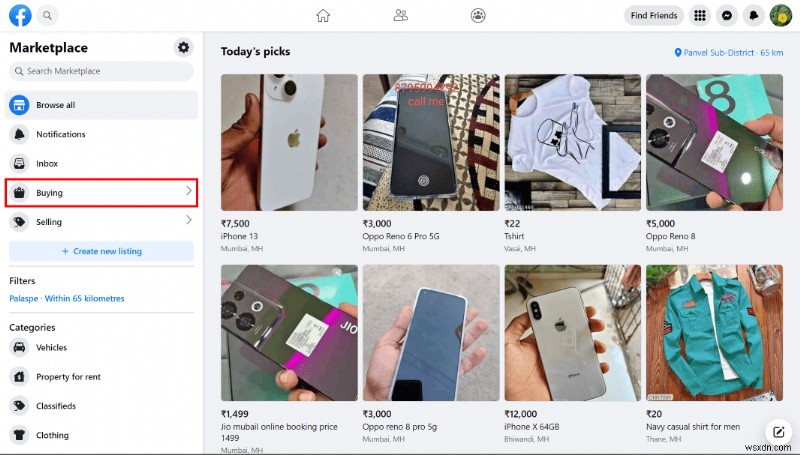 เข้าถึงรายการที่คุณบันทึกไว้บน Facebook Marketplace ได้อย่างง่ายดาย 