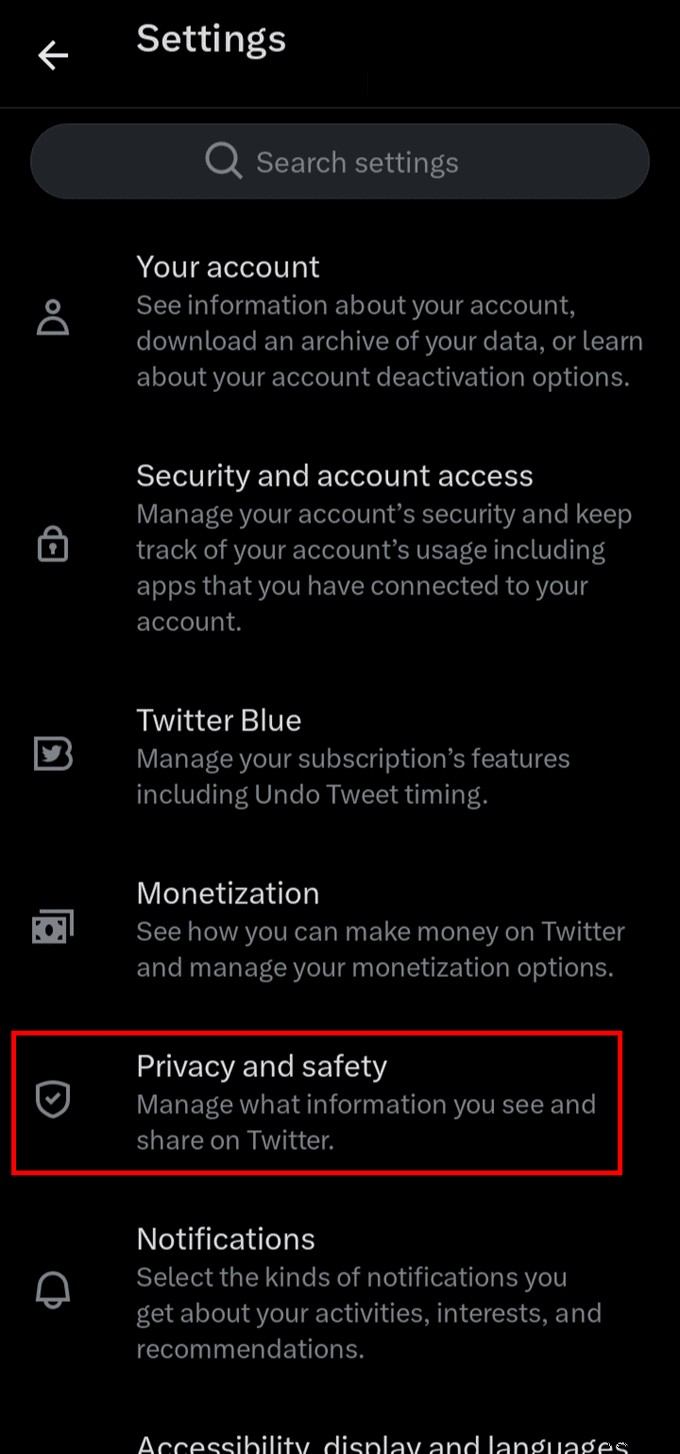 คำแนะนำทีละขั้นตอนในการดูและจัดการบัญชี Twitter ที่ถูกบล็อกของคุณ 