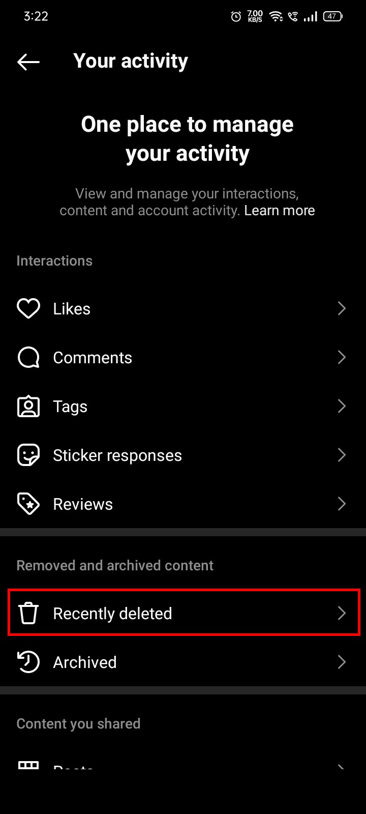 เรียงลำดับรูปภาพ Instagram Carousel ใหม่หลังจากโพสต์