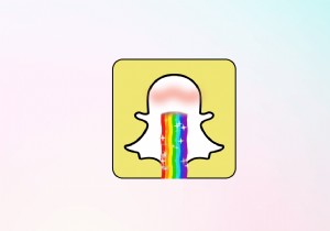 สร้างเอฟเฟกต์สีรุ้งอันน่าทึ่งบน Snapchat:คำแนะนำทีละขั้นตอน 