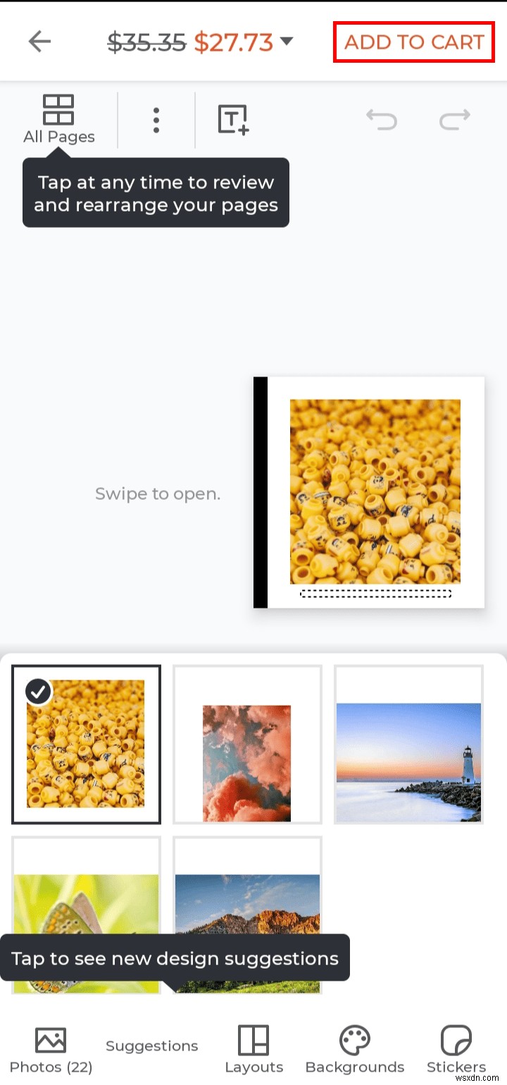 สร้างสมุดภาพ Shutterfly ฟรี:คำแนะนำทีละขั้นตอน 