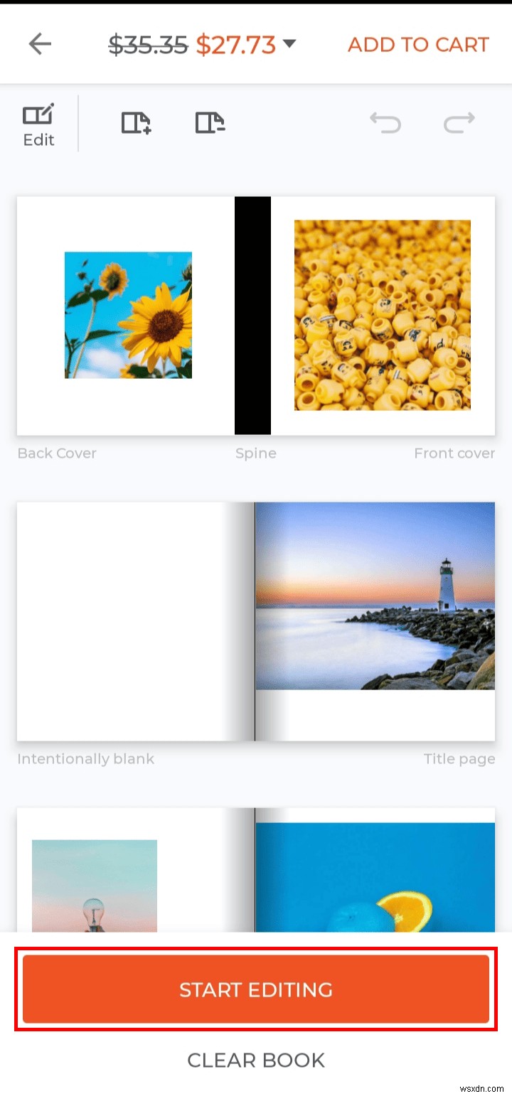 สร้างสมุดภาพ Shutterfly ฟรี:คำแนะนำทีละขั้นตอน 