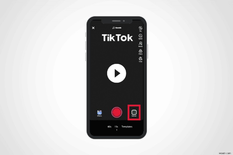 เพิ่มวิดีโอม้วนฟิล์มลงใน TikTok:คำแนะนำทีละขั้นตอน 