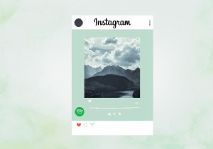 แชร์เพลง Spotify บน Instagram Stories ด้วยพื้นหลังที่กำหนดเอง – บทช่วยสอนที่ง่ายดาย 