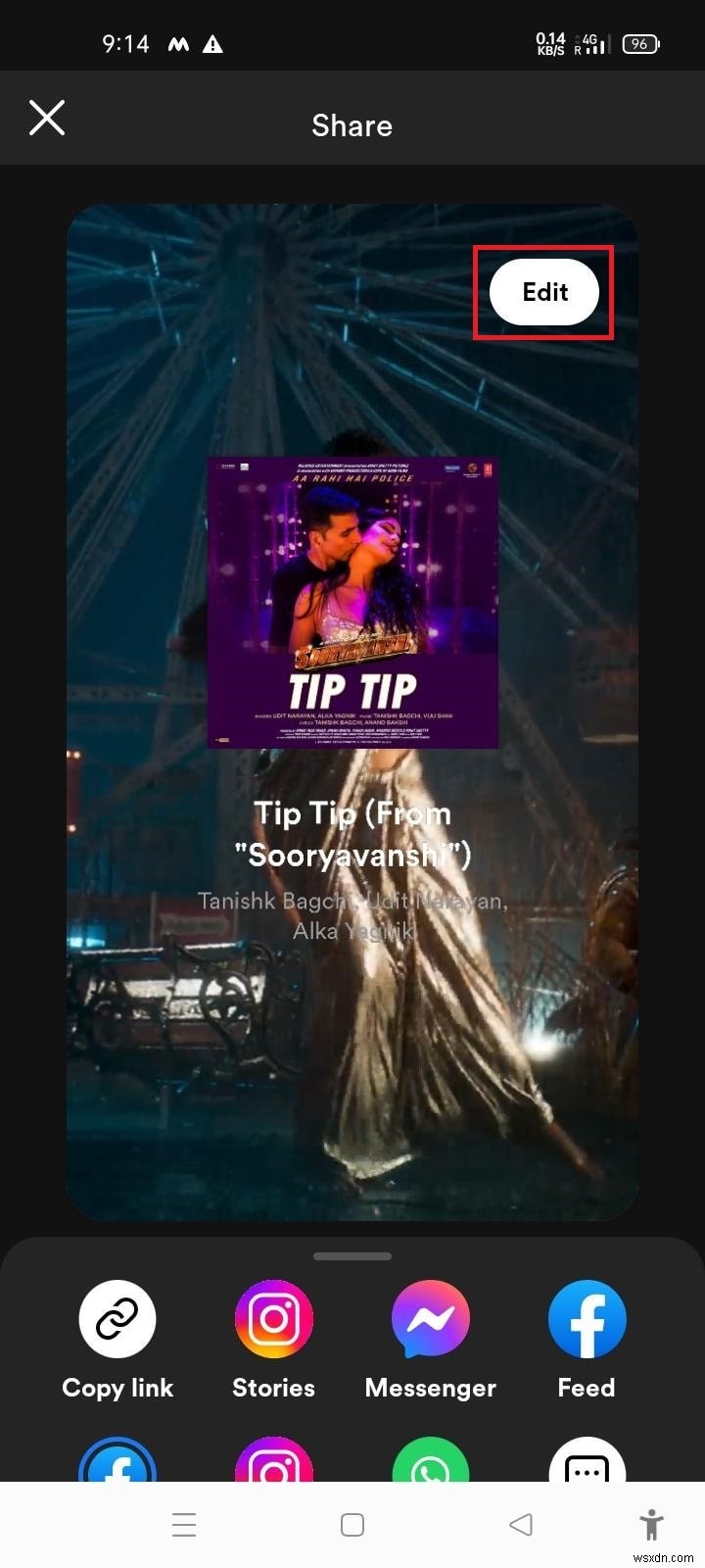 แชร์เพลง Spotify บน Instagram Stories ด้วยพื้นหลังที่กำหนดเอง – บทช่วยสอนที่ง่ายดาย 