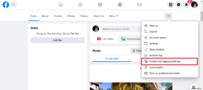 การจัดการแท็ก Facebook ต้นแบบ:คำแนะนำทีละขั้นตอนในการตรวจสอบโพสต์และแท็ก 
