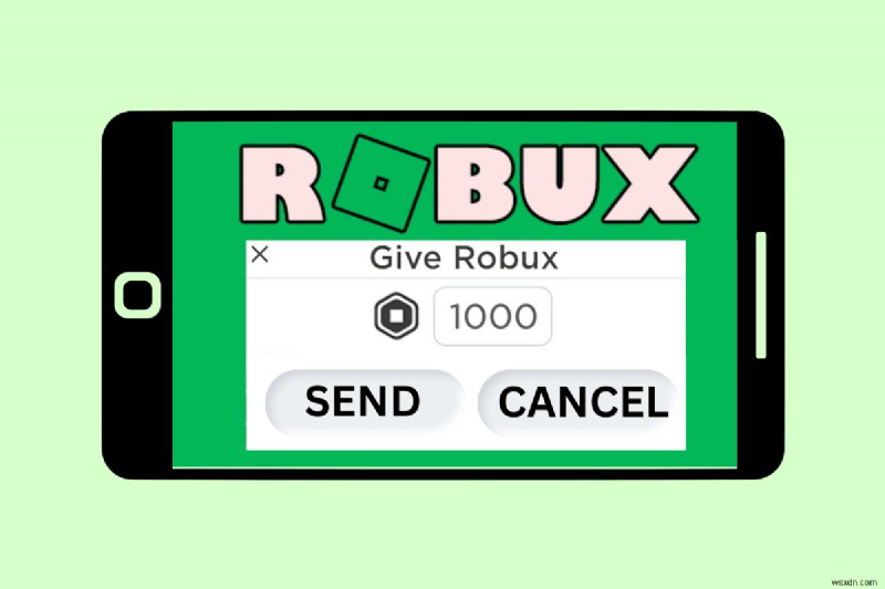 คำแนะนำทีละขั้นตอน:ส่ง Robux ให้เพื่อนผ่านแอพ Roblox Mobile