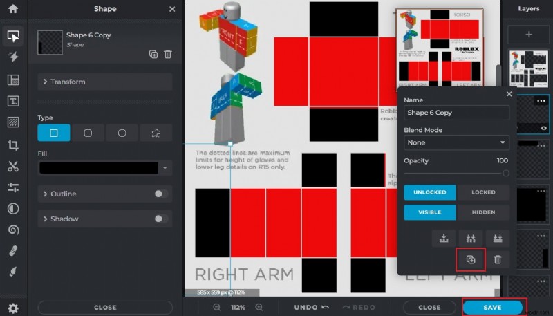 สร้างเสื้อแบบกำหนดเองใน Roblox:คำแนะนำทีละขั้นตอน