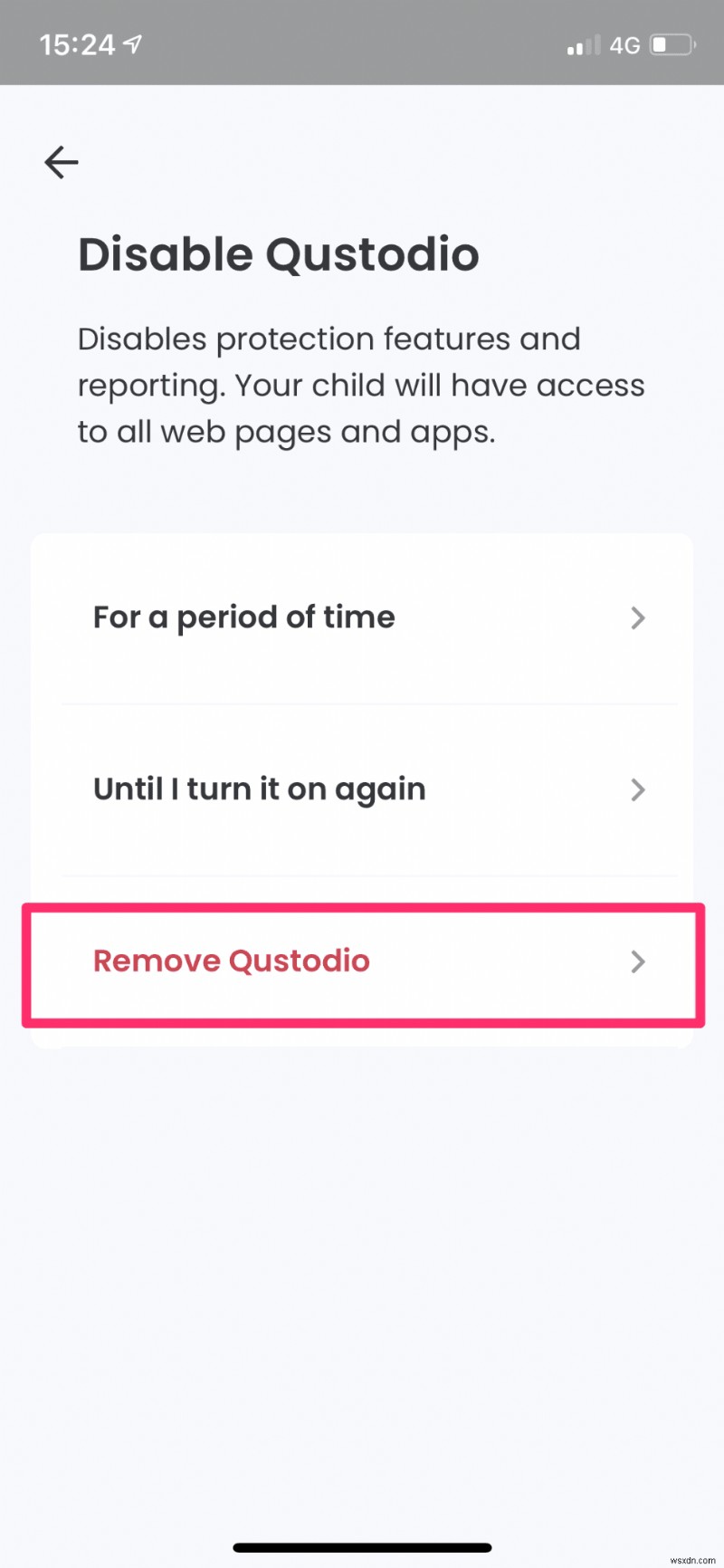 ถอนการติดตั้ง Qustodio บน Android แม้ว่าคุณจะลืมรหัสผ่านก็ตาม 