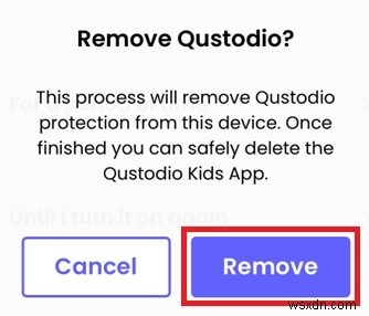 ถอนการติดตั้ง Qustodio บน Android แม้ว่าคุณจะลืมรหัสผ่านก็ตาม 