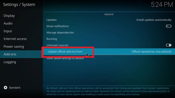 คำแนะนำทีละขั้นตอนในการติดตั้ง Moria Kodi Addon บน Firestick