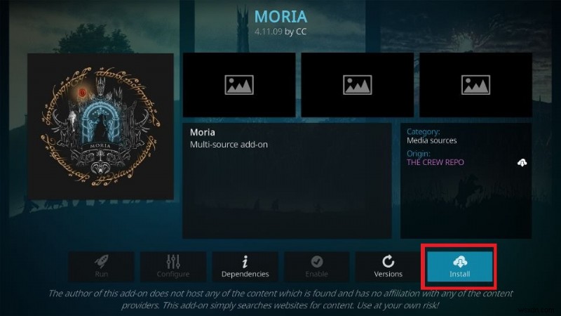 คำแนะนำทีละขั้นตอนในการติดตั้ง Moria Kodi Addon บน Firestick