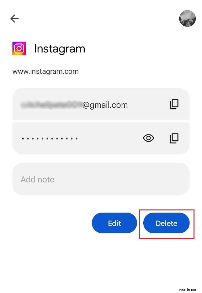 คำแนะนำทีละขั้นตอน:การลบข้อมูลรับรอง Instagram ที่จัดเก็บไว้ใน Google Smart Lock 