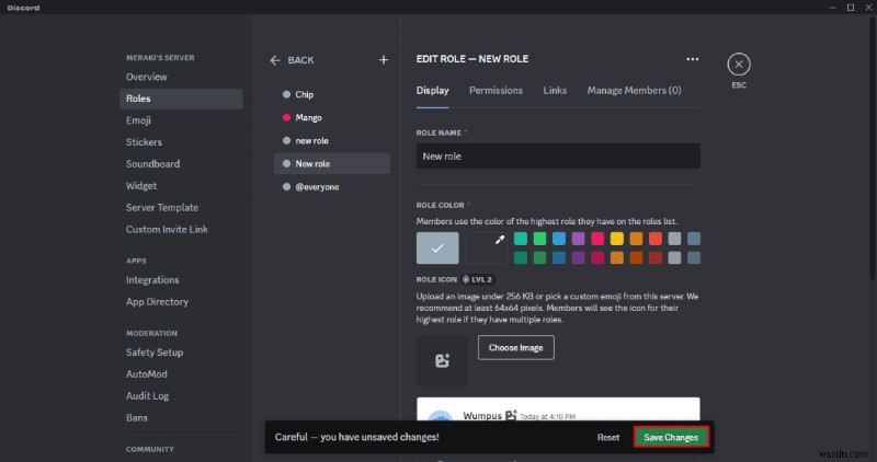 รักษาความปลอดภัยเซิร์ฟเวอร์ Discord ของคุณ:การล็อคบทบาทหลักและการควบคุมการเข้าถึง 