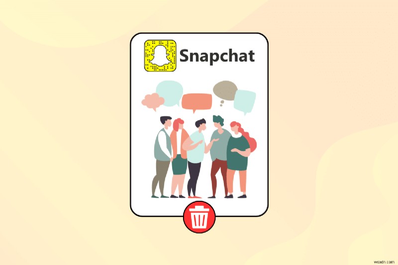 ลบการแชทกลุ่ม Snapchat ได้อย่างง่ายดาย:คำแนะนำทีละขั้นตอน 